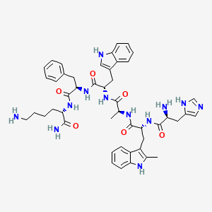 Hexarelin Molekuelstruktur