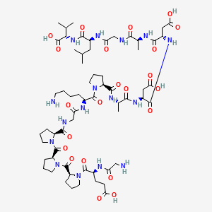 BPC-157 Argininat Molekuelstruktur
